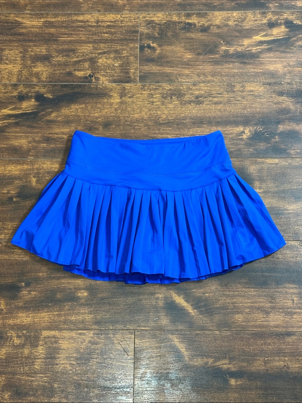 Gold Hinge Pleated Tennis Skort Sz L Royal Blue 💙🎾